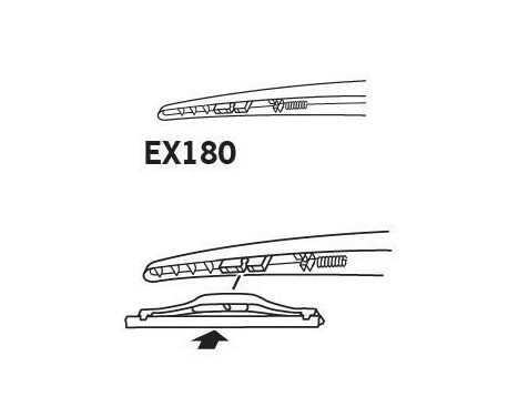wiper blade EX180 Trico, Image 4