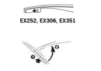 wiper blade EX252 Trico