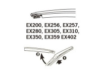 wiper blade EX257 Trico
