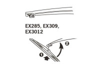 wiper blade EX285 Trico