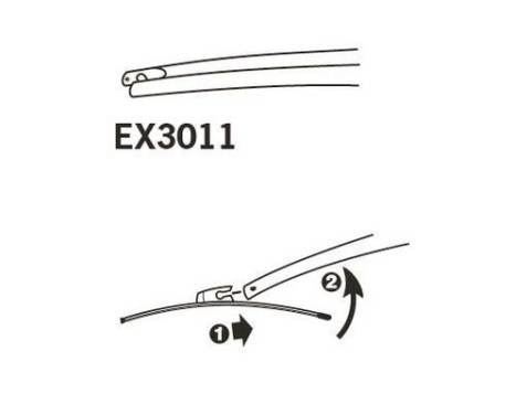 wiper blade EX3011 Trico, Image 4