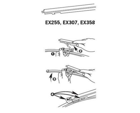 wiper blade EX307 Trico, Image 4