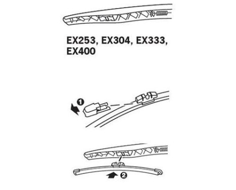 wiper blade EX333 Trico, Image 5