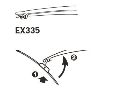 wiper blade EX335 Trico, Image 4