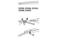 wiper blade EX405 Trico