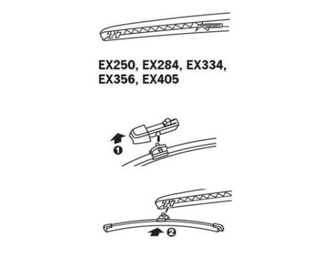 wiper blade EX405 Trico, Image 2