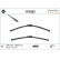 Wiper Blade ORIGINAL VISIOFLEX SET 119382 SWF, Thumbnail 3