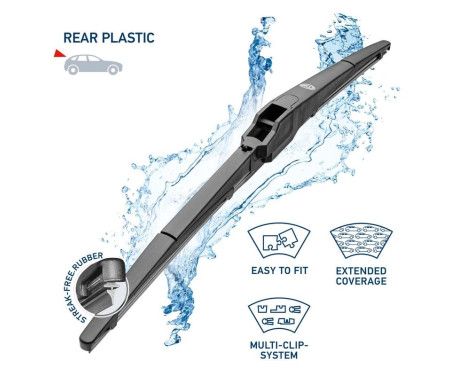 Wiper Blade Rear 9XW 358 112-931 Hella, Image 4