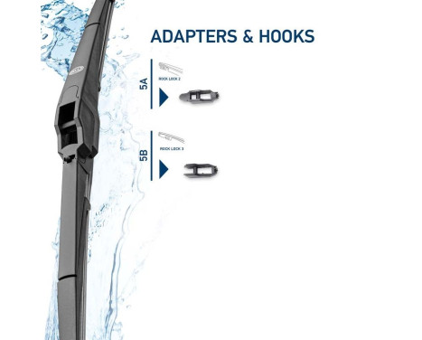 Wiper Blade Rear 9XW 358 182-101 Hella, Image 5