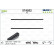 Wiper Blade Rubber SILENCIO CONVENTIONAL SET 574052 Valeo, Thumbnail 2