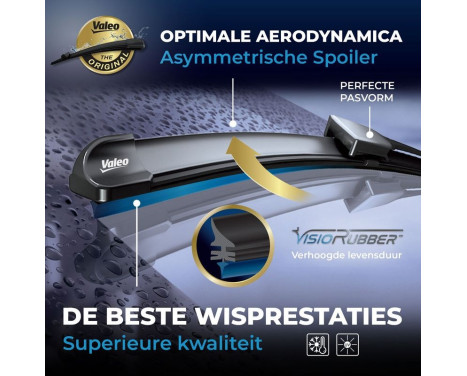 Wiper Blade SILENCIO FLAT BLADE SET 574368 Valeo, Image 3