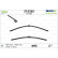 Wiper Blade SILENCIO FLAT BLADE SET 574399 Valeo, Thumbnail 4