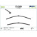 Wiper Blade SILENCIO FLAT BLADE SET 574399 Valeo, Thumbnail 8