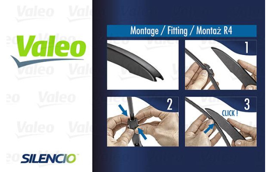 Wiper Blade SILENCIO REAR 574201 Valeo, Image 2