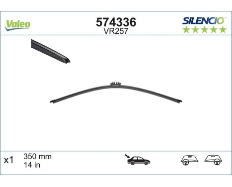 Wiper Blade SILENCIO REAR 574336 Valeo, Image 4