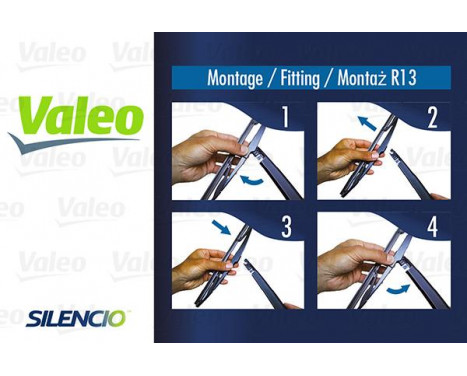 Wiper Blade SILENCIO REAR 574580 Valeo, Image 3