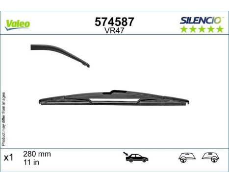 Wiper Blade SILENCIO REAR 574587 Valeo