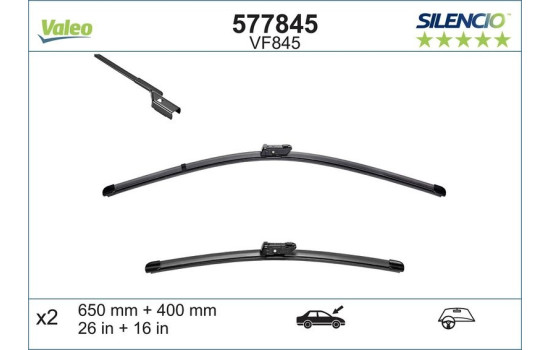 Wiper Blade SILENCIO X.TRM 577845 Valeo, Image 5