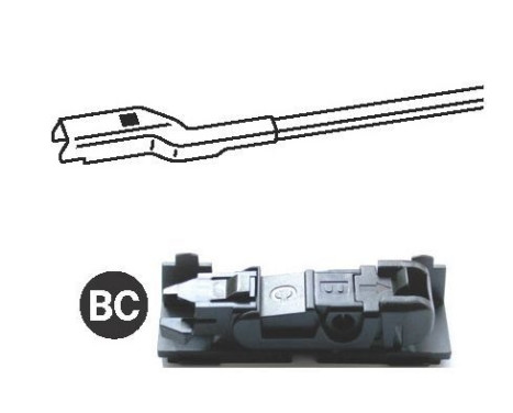 wiper blade TF550L Trico, Image 2