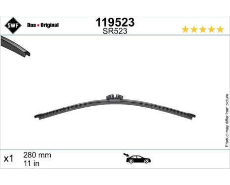 WIPER SWF VISIOFLEX 119523, Image 2