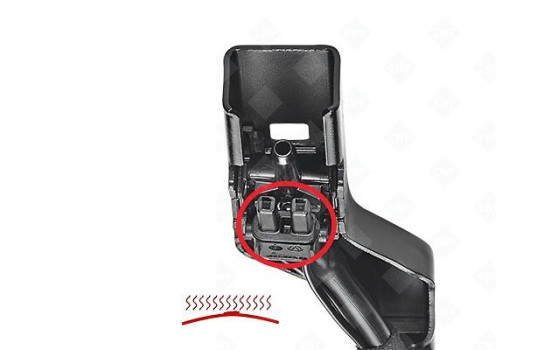 WIPER VISIOFLEX AQUABLADE SWF 119108, Image 2