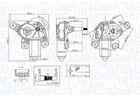 Windshield wiper motor