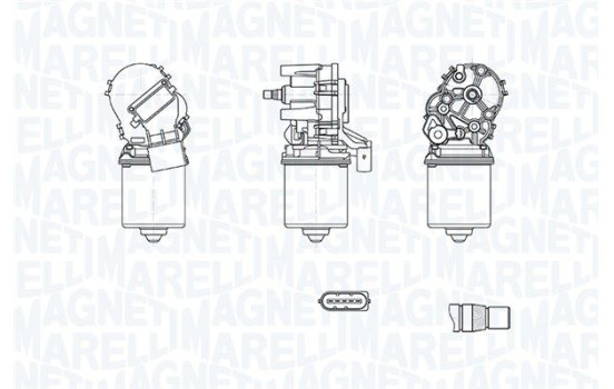 Windshield wiper motor