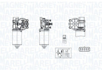 Windshield wiper motor