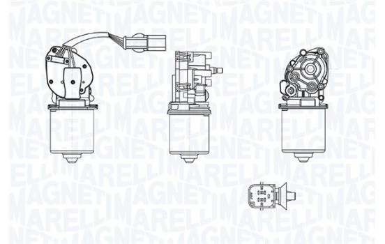 Windshield wiper motor