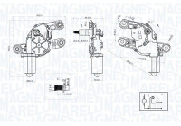 Windshield wiper motor