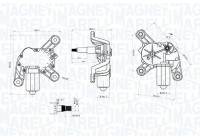 Windshield wiper motor