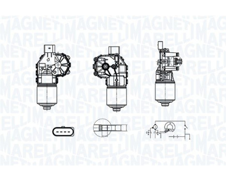 Windshield wiper motor