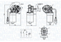 Windshield wiper motor