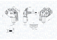 Windshield wiper motor