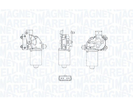 Windshield wiper motor