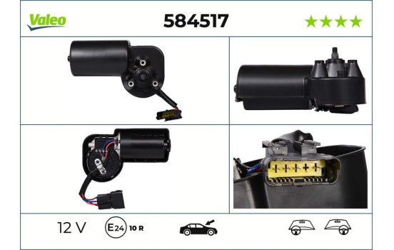 Windshield wiper motor