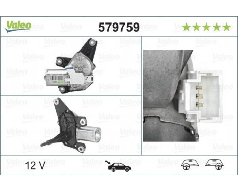 Wiper Motor ORIGINAL PART, Image 4