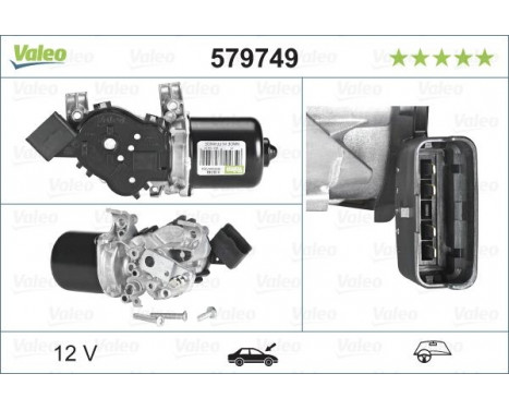 Wiper Motor ORIGINAL PART, Image 4