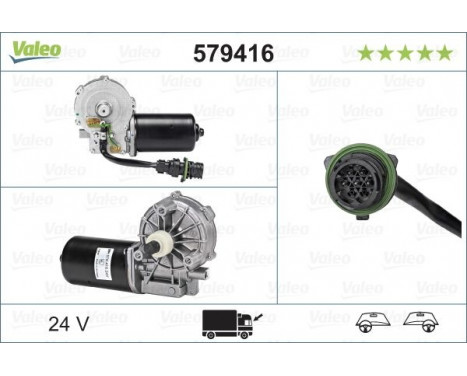 Wiper Motor ORIGINAL PART, Image 4